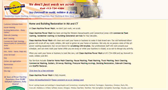 Desktop Screenshot of cleanmachinepowerwash.com